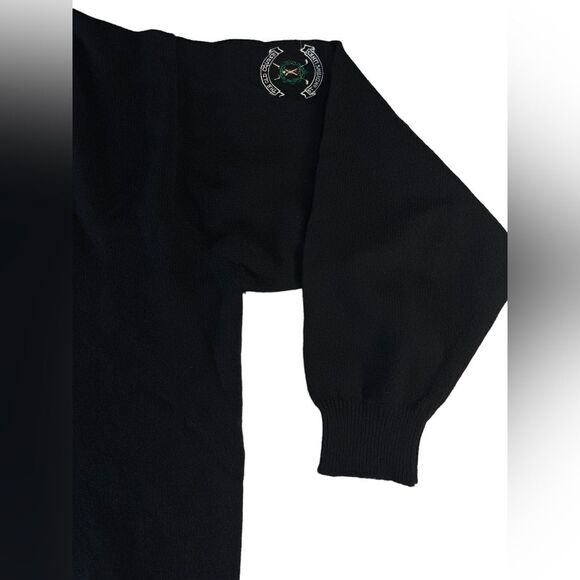 The Saint Andrew’s Links Open Collection Vintage 1995 V Neck Sweater Lambs Wool - Picture 7 of 10